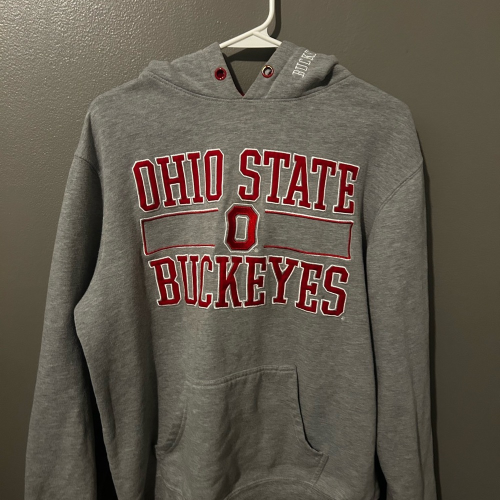 Ohio State Buckeyes Gray Hoodie